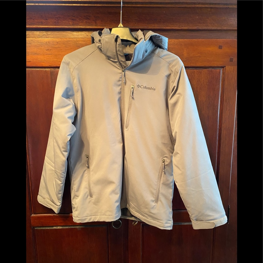 Columbia Grey Ski/Snowboarding Jacket Sz M